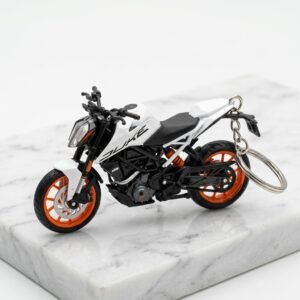 Best KTM 200 Duke ABS 2020 White Keychain