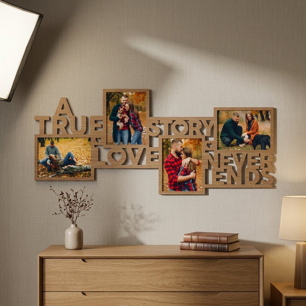 A True Love Story Never Ends Photo Frame 008 - Image 2