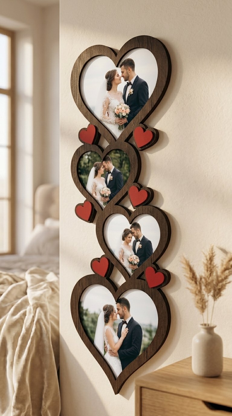 Best Four Heart Photo Frame 024 - Image 4