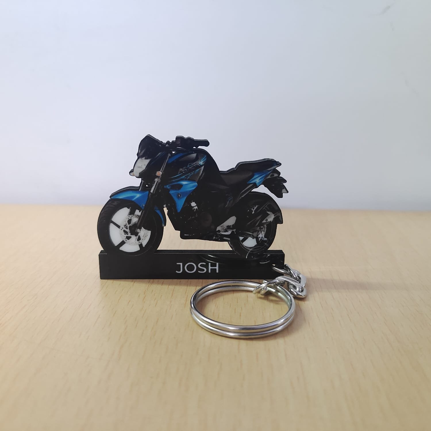 Celestial Spark Blue Keychain - Image 2