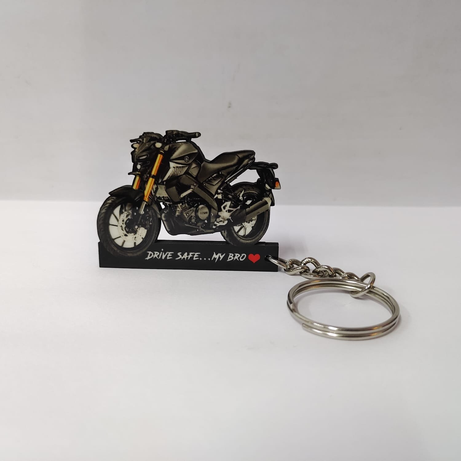 Best Yamaha MT 15 V2 Metallic Black Keychain - Image 2