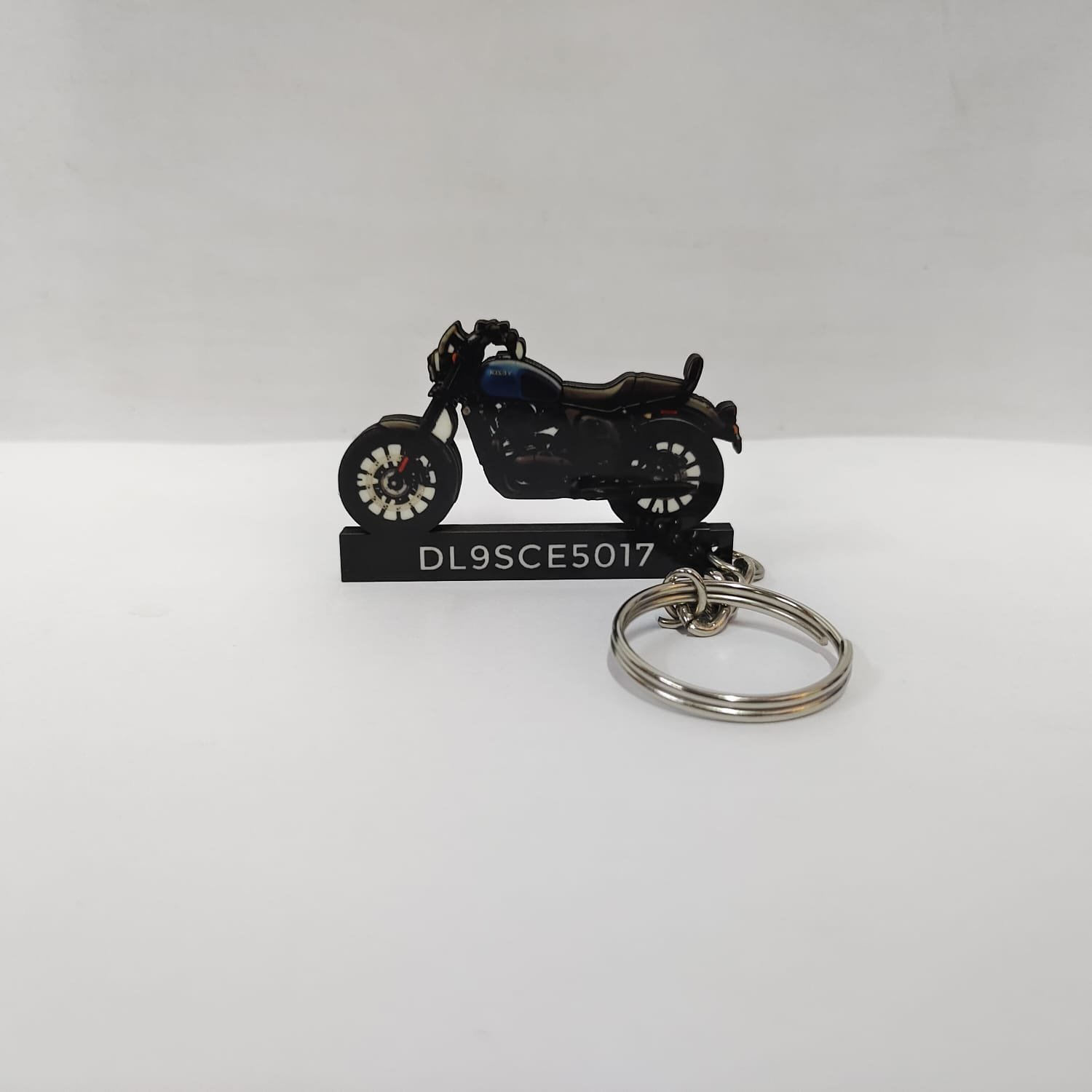 Best Roadster Blue Customized Keychain - Image 2