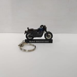 Best Roadster Blue Customized Keychain