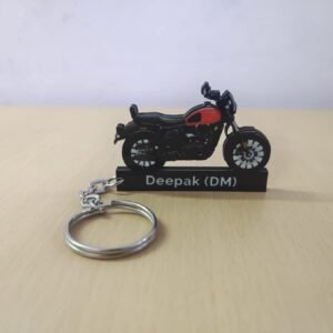 Best Roadster Inferno Red Customized Keychain