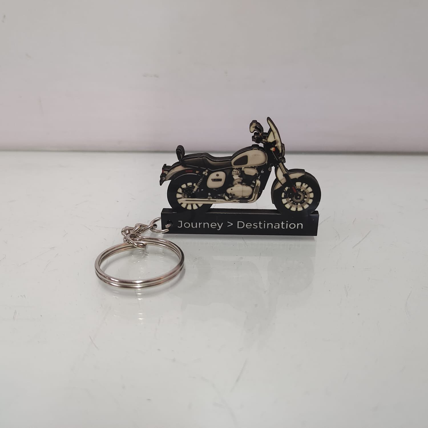Best Roadster Sin Silver Customized Keychain