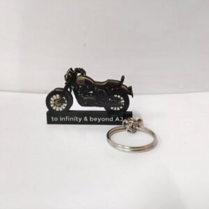 Best Personalized Yezdi Roadster Smoke Grey Keychain