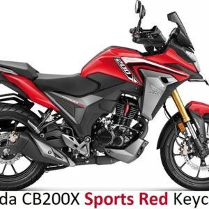 Best Personalized Honda CB200X Sports Red Keychain