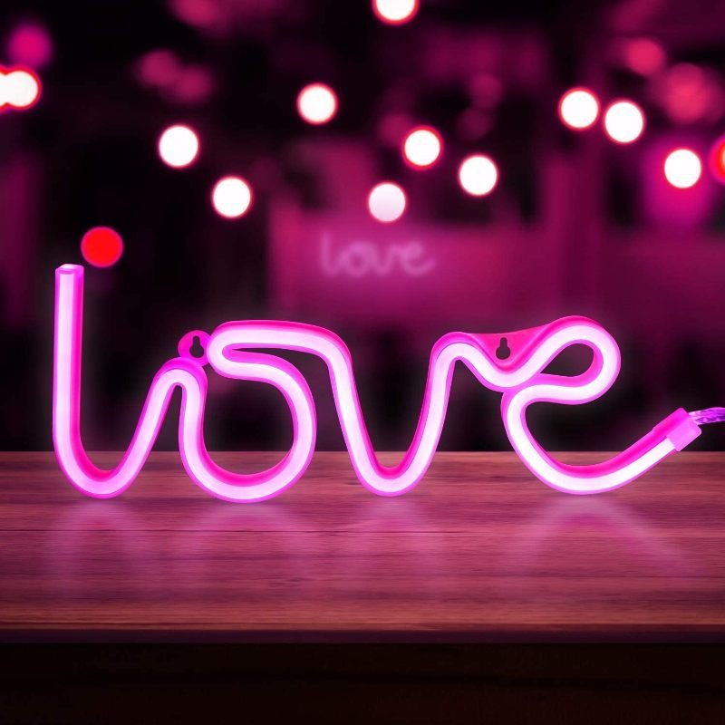 Neon Love Glow Light - Image 2